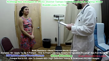Sexi Mexi Jasmine Rose's Humiliating Green Card Physical From Doctor Tampa Caught On Hidden Cameras @GirlsGoneGyno Reup