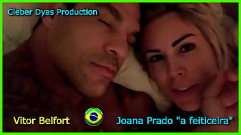 Sorceress Joana Prado in bed with Vitor Belfort... And the sexy Sorceress rolling!