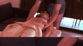 Femdom chastity massage