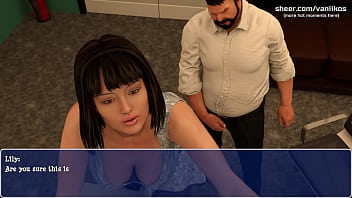 Lily of the Valley | Hot waitress MILF with big boobs sucks boss's cock to not get fired from job | My sexiest gameplay moments | Part #10