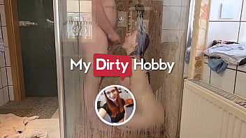 (FinaFoxy) Lost Track Of Time While In The Shower Forgot That Her Stepdad Is About To Get Ready - My Dirty Hobby