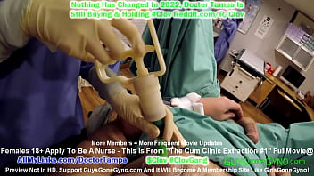 Извлечение спермы # доктора Тампы, которого небинарные медицинские извращенцы отвезли в «клинику спермы»! Полный фильм GuysGoneGyno.com!