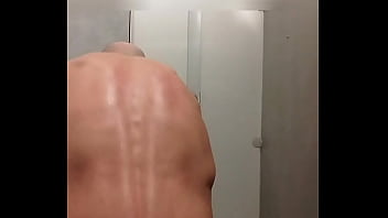gym shower handjob