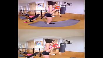 Sporty Spice: Solo Gym Pussy Penetration