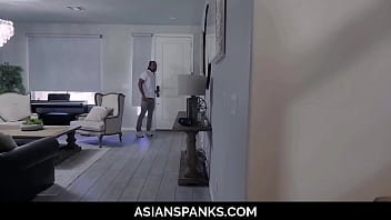 Stepdad taking care of his little asian stepdaughter outfit, Kimmy Kim, Johnny Castle [UNCENSORED]