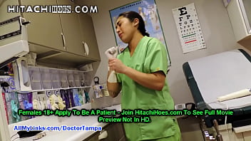 Don't Tell Doc I Cum On The Clock! Latina Nurse Jasmine Rose Sneaks Into Exam Room, Masturbates With Magic Wand At HitachiHoes.com!