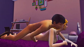 EATING THE GIRLFRIEND'S LITTLE (FULL ON RED) | THE SIMS 4