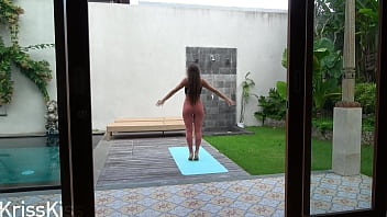 Step Sister Fucked Hard After Yoga