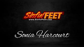 Sinful Feet Loves Hot Horny Redheads Like Sonia Harcourt