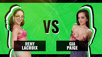 Battle Of The Babes - Remy Lacroix vs Gia Paige - Qual Inocente Cutie vai fazer você gozar mais rápido?