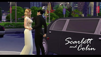 Scarlett J и Colin - 3D хентай сцены секса