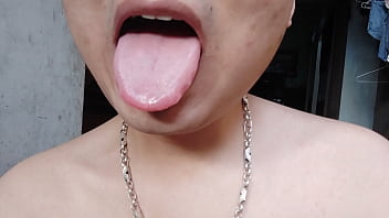Ahegao tongue