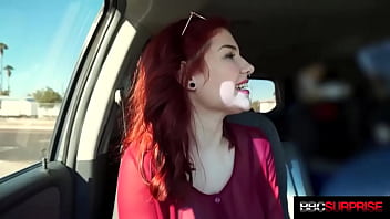 - 18yo Red Haired Newbie Jules Gets her First BBC and Creampie!