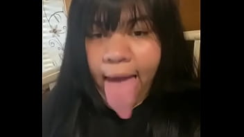 Long Tongue Sexy Latina