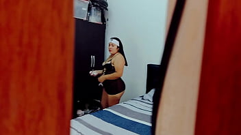 hidden camera to the perverted nun, I discovered her masturbating Chapter 3 INSTAGRAM JSEXYCOUPLE17