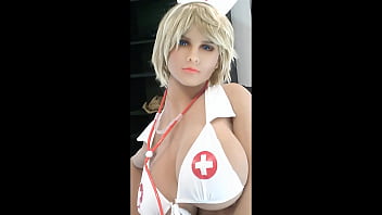 My Nurse has Huge Boobs!! I can't wait to Suck them!! Blonde Babe Sex Doll Anal Sex -Super Hot - Big Ass Sex Doll Playing Nurse - Realistic - Sexy Big Ass - Suck on Her Nipples- Finger Her Asshole