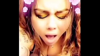 Tiktok star gets cum on her face and fucked raw