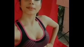 Kirti Swarnakar showing her hot body