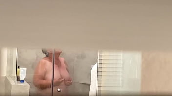 Spying on neighbor showering
