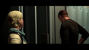Resident Evil 6 - Sherry & jake dressing up scene