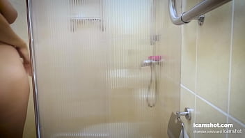 IN OUR SEXY BABYSITTER'S ROOM SHOWERING AND FONDLING HERSELF ICAMSHOT