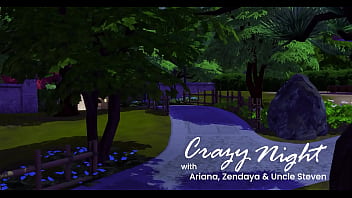 Sensual Trío Por Primera Vez Con Ariana Y Zendaya - 3d Hentai