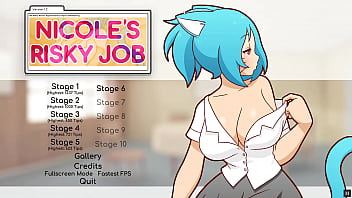 Nicole Risky Job [Hentai-Spiel PornPlay] Ep.5 Twerking und Analdildo vor der Kamera