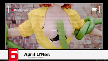 April O'Neil Tentakel LIVE gefickt | TMNT