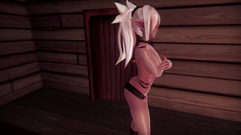 Cute Mystery Girl y Facesitting Elf [4K, 60FPS, 3D Hentai Game, Uncensored, Ultra Settings]