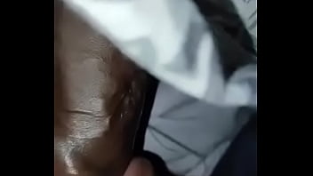 She is sucking my indian black cock