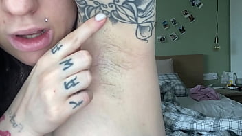 Armpit fetish with Huge tits