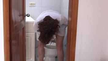 Compilation, it turns me on when they watch me peeing after having fucked