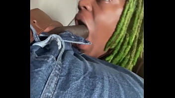 Eating his dick while he’s in a conference call