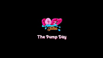 The pump day - Milf pumping and fucking her tight puffy pussy