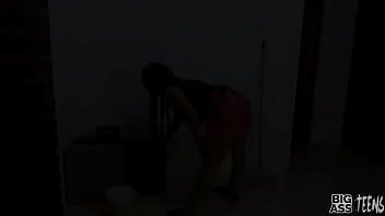 INTERNAL CUMSHOT!! TO MY NEW 18 YEAR OLD STEPSISTER! AMAZING BIG ASS