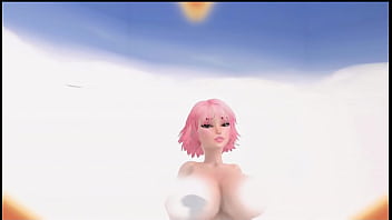 夏の欲望 [変態ゲーム PornPlay] Ep.1 彼女がバスルームに裸でいる間、私の継母をのぞき見る