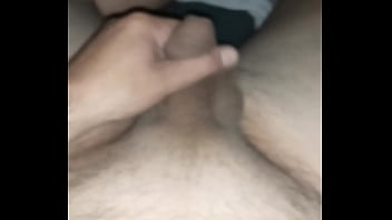 I woke up horny and touched my dick for a while