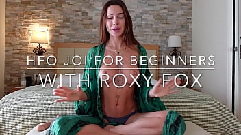 Sensual HFO JOI for Beginners - gentle stroking with Roxy Fox