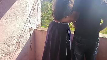 Tuition teacher fucks a girl who comes from outside the village. Hindi Audio.