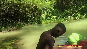 YAHOO BOY PERFORM NEW YEAR RITUAL SEX IN THE LOCAL STREAM - VIDEO LEAKED OUT