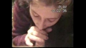 90's camcorder homemade sucking - Blowjobs