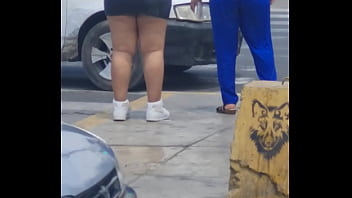 big ass in the street