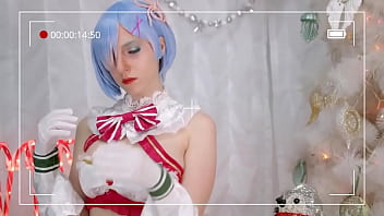 Girlfriend Cosplays Rem and Makes You A Vid