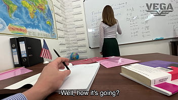 STUDENT PASSES THE EXAM WITH HER VAGINA