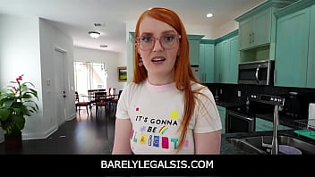 BarelyLegalSis-Stepsister Cherry Fae hides from her bestfriend Macy while she is down sucking stepbrothers cock