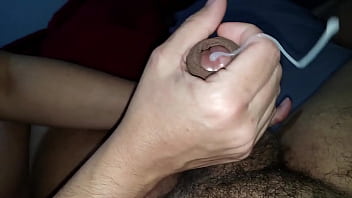 HE CAME a lot of cum while I fingered his ass!!! Amateur wife does hands careless orgasms with prostate massage and gets LOTS OF CUM!! MUST WATCH!!! Karina and Lucas