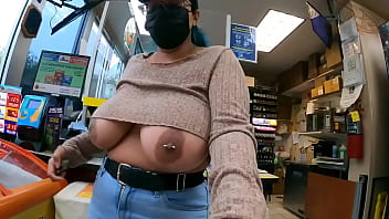 Show your tits at the gas station