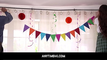 AnyTime4K-Freeuse Hot Teen Step Sisters Threesome With Stepdad On Birthday