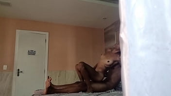 CAIU NA NET - Boy Fudendo ass of the skinny woman with the small ass who sits hard and then came inside the pussy