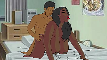 Fucking the Sexy BBW Ebony Nigerian Usher i Met at a Party